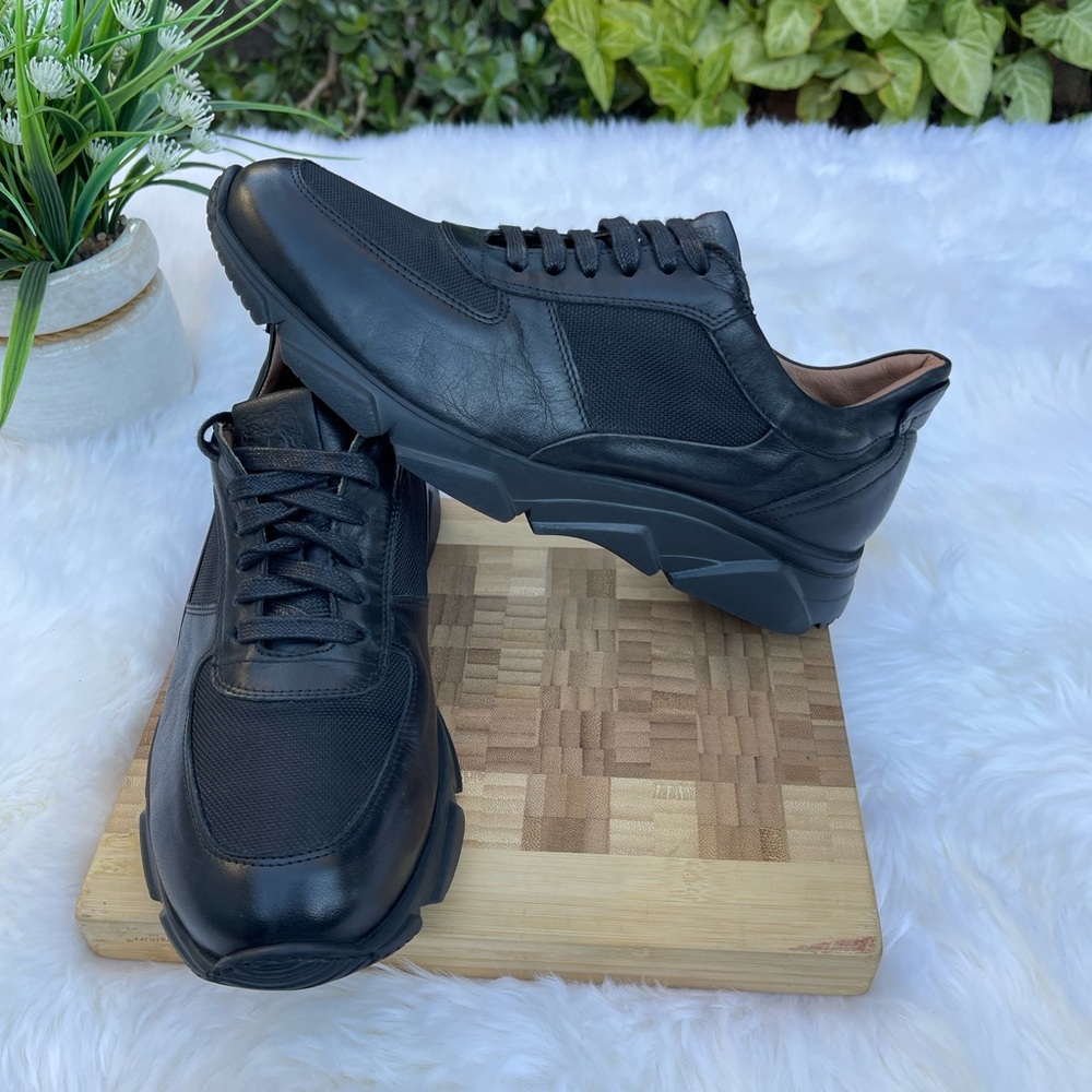 Bruno Magli Men's Lazise Lace Up Sneakers Size 8.5 new without tags - Picture 2 of 8